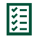 CheckList with solid fill